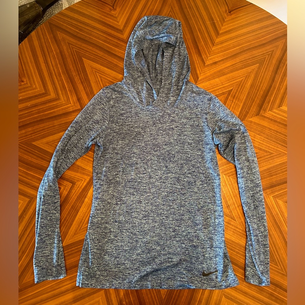Nike dri-fit hooded long sleeve